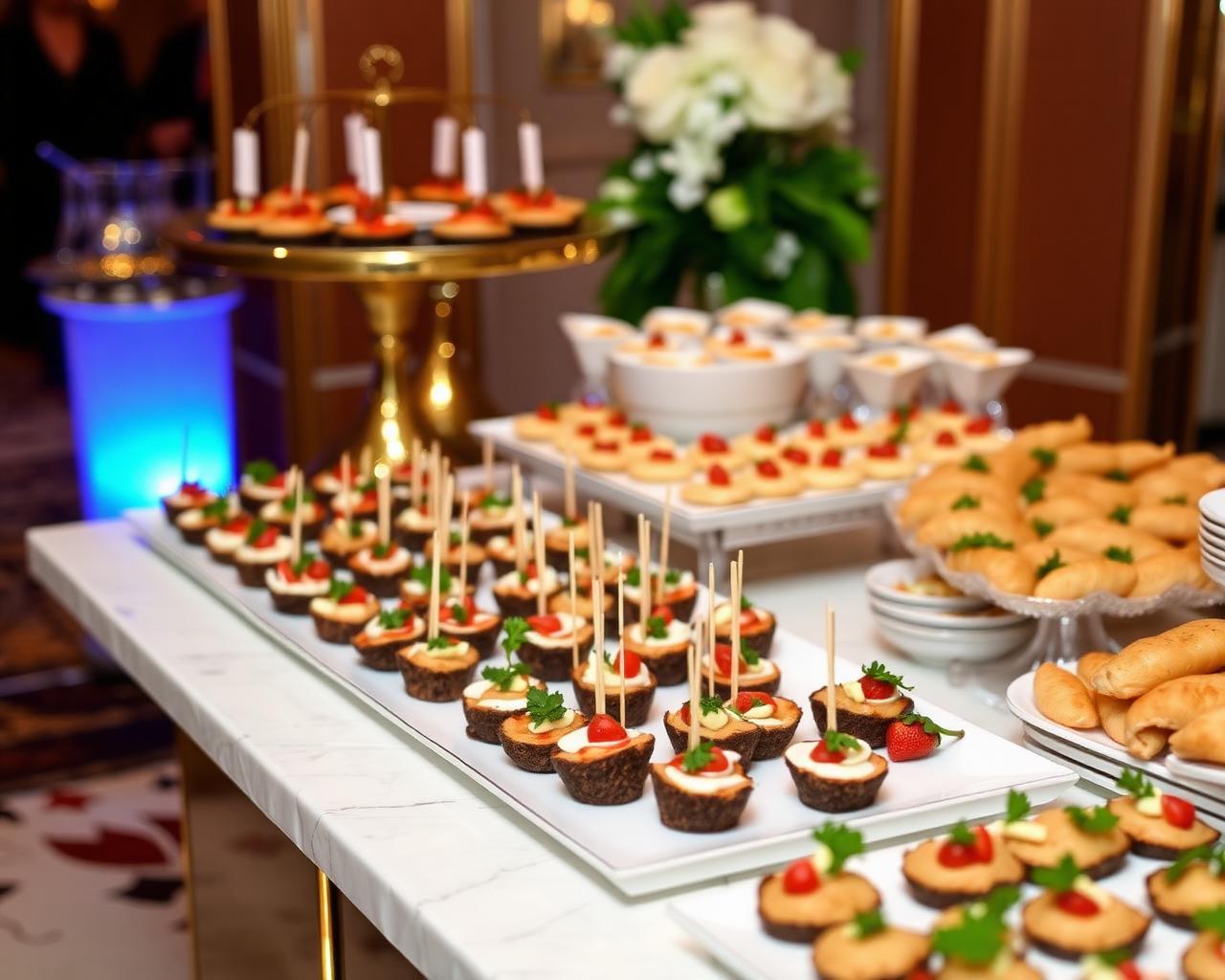 Mesa de catering